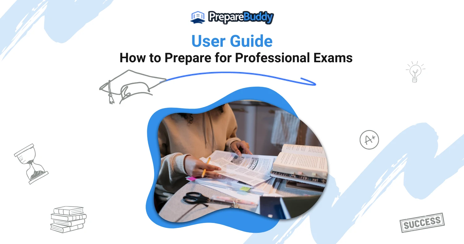 How to Prepare for Professional Exams on PrepareBuddy How to Prepare for Professional Exams on PrepareBuddy
