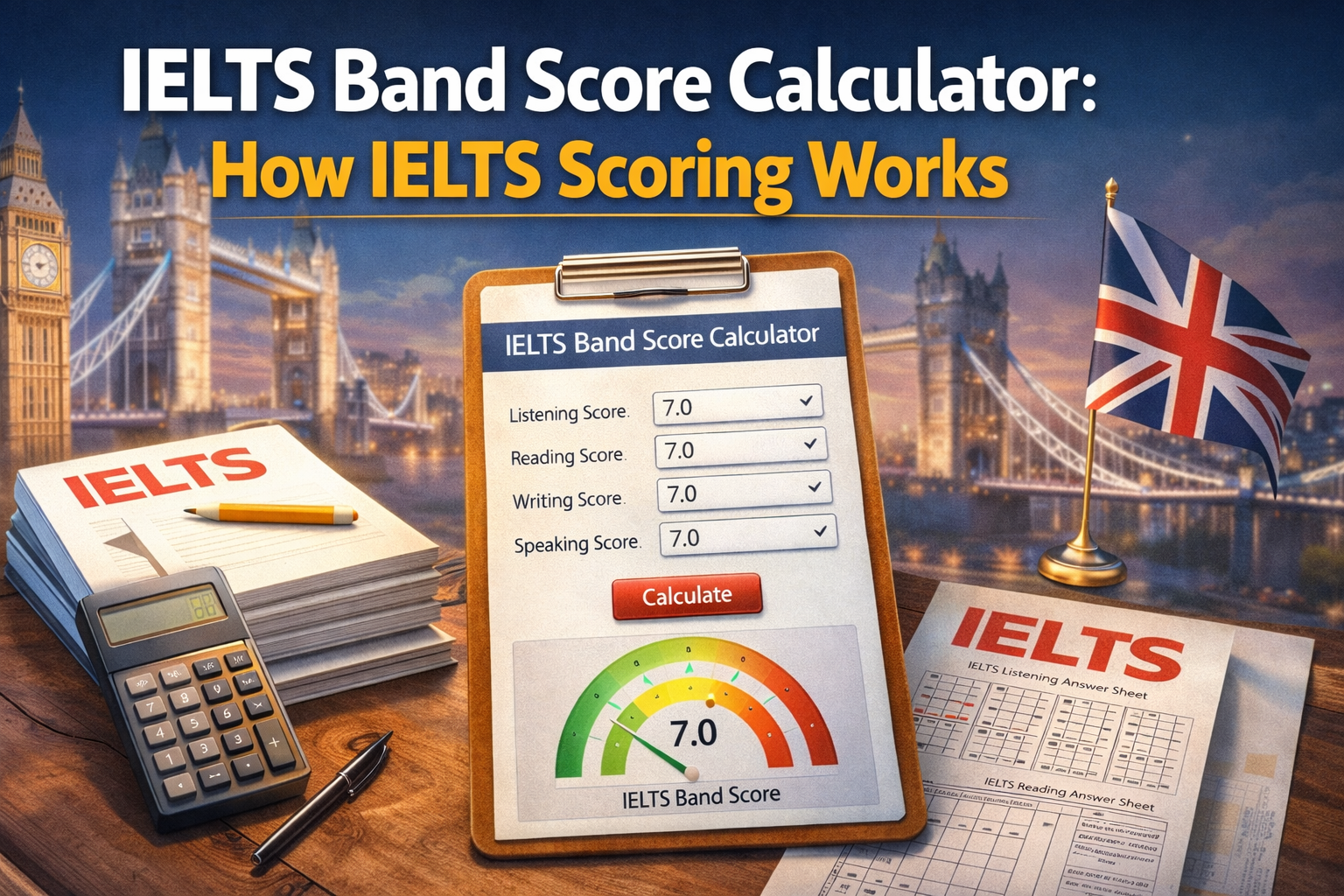 IELTS band score calculator guide