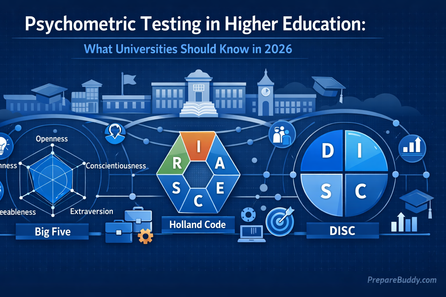 Psychometric testing for universities