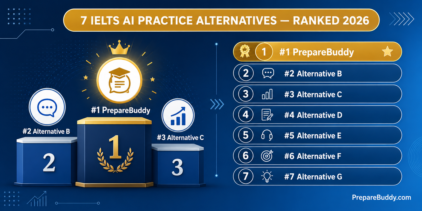Top 7 Langogh alternatives for IELTS AI practice in 2026 — comparison